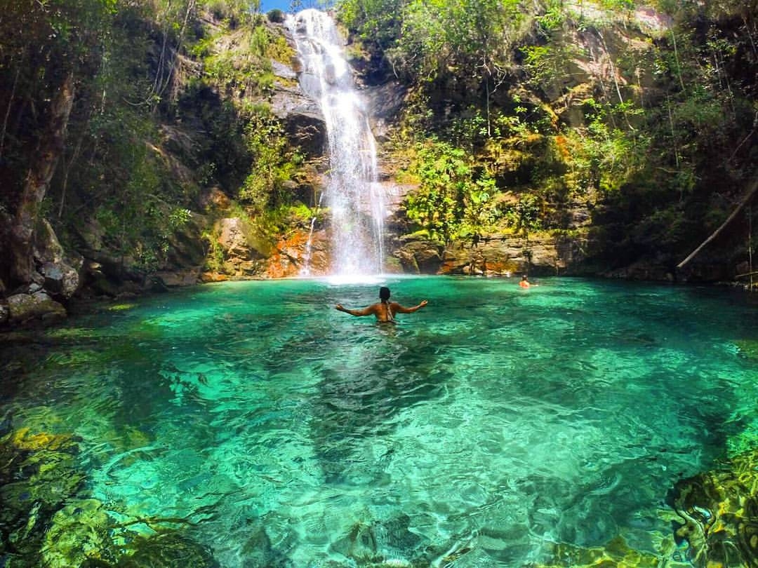 imagem Cachoeira Santa Bárbara, Brasil